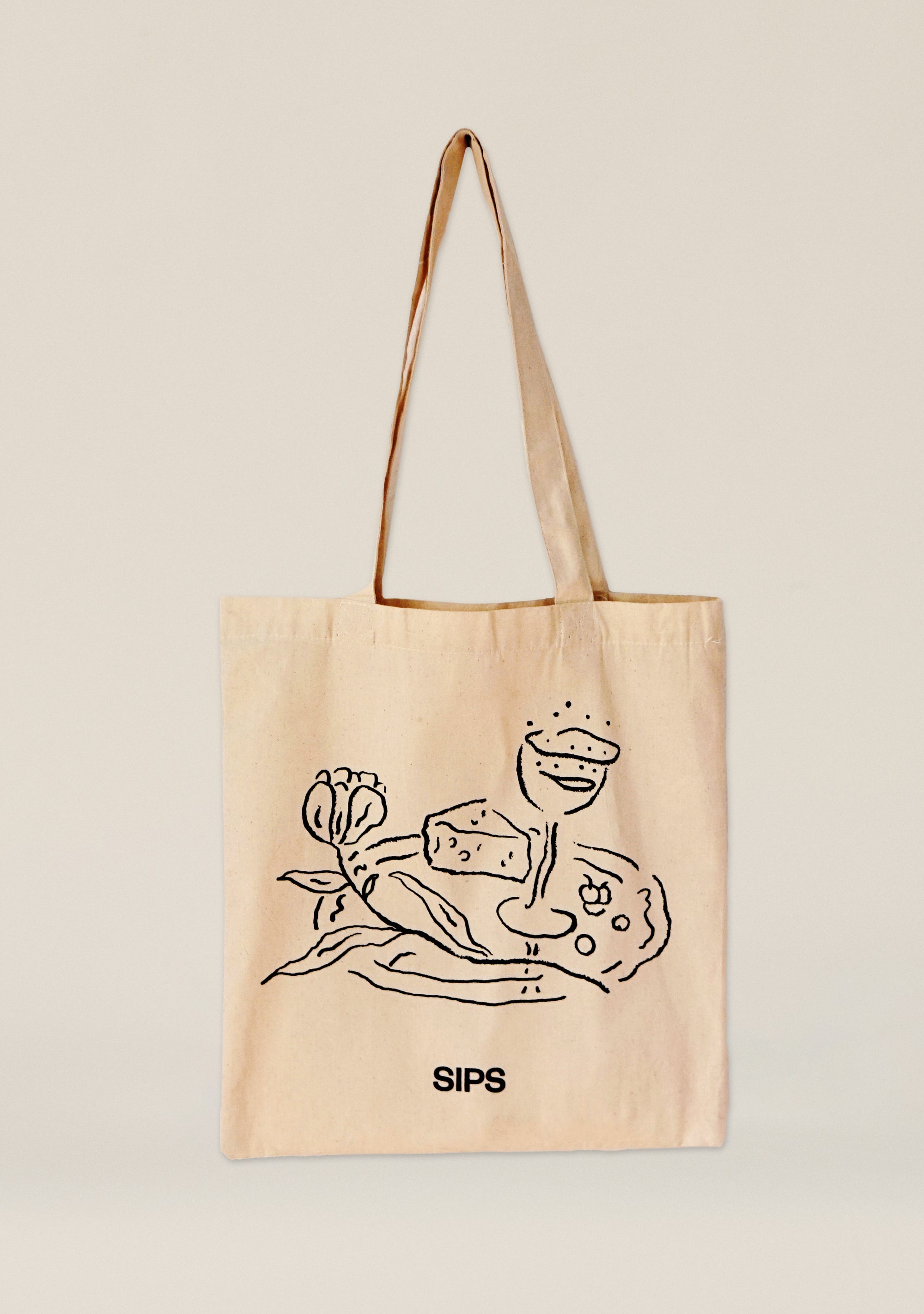 SIPS Tote Bags