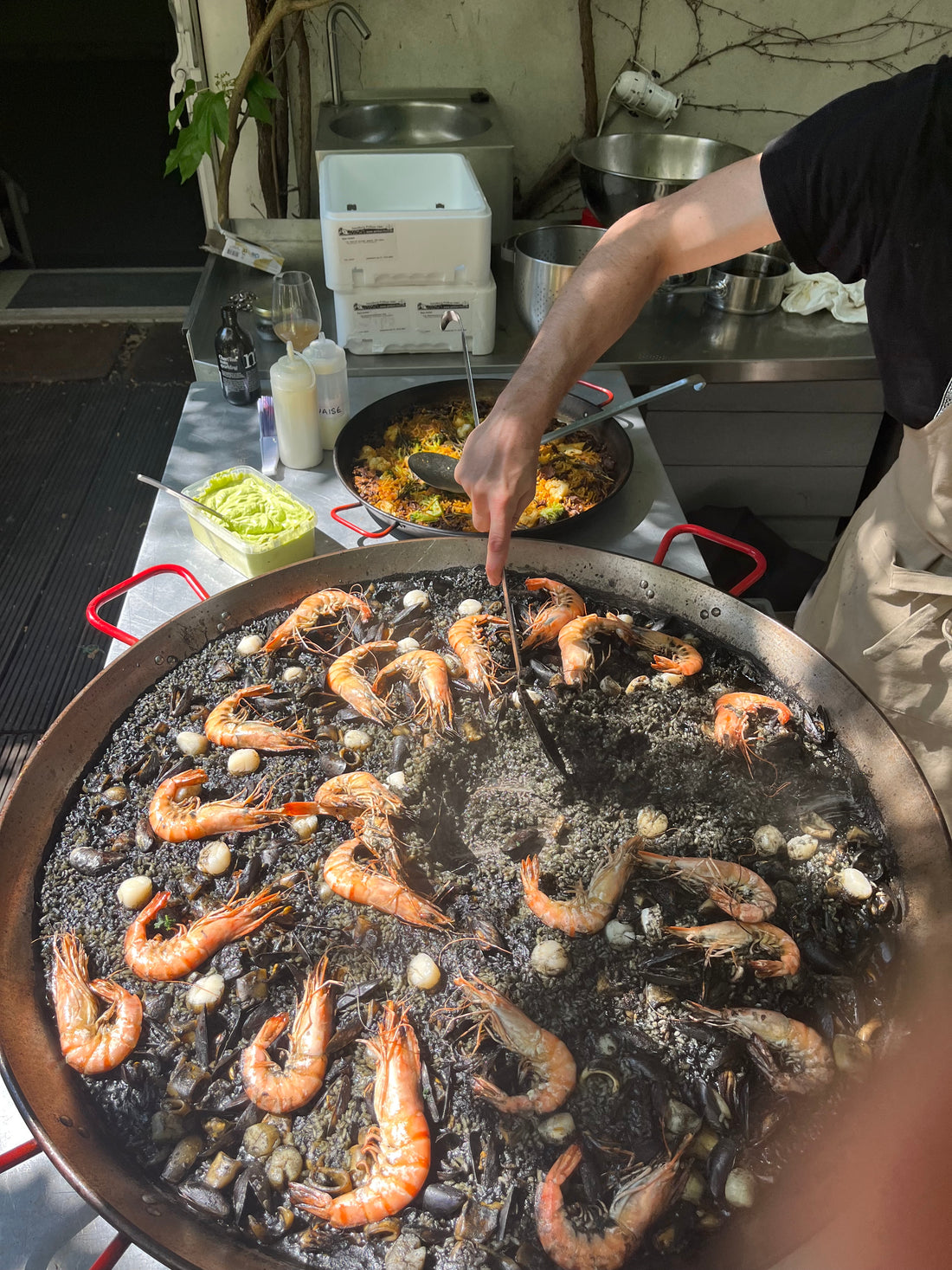 Arroz Negro Squid Ink Paella Recipe